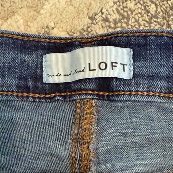 Ann Taylor LOFT Modern Skinny Jeans Pants in Blue Medium Wash Size 29/8 Regular - Picture 7 of 10